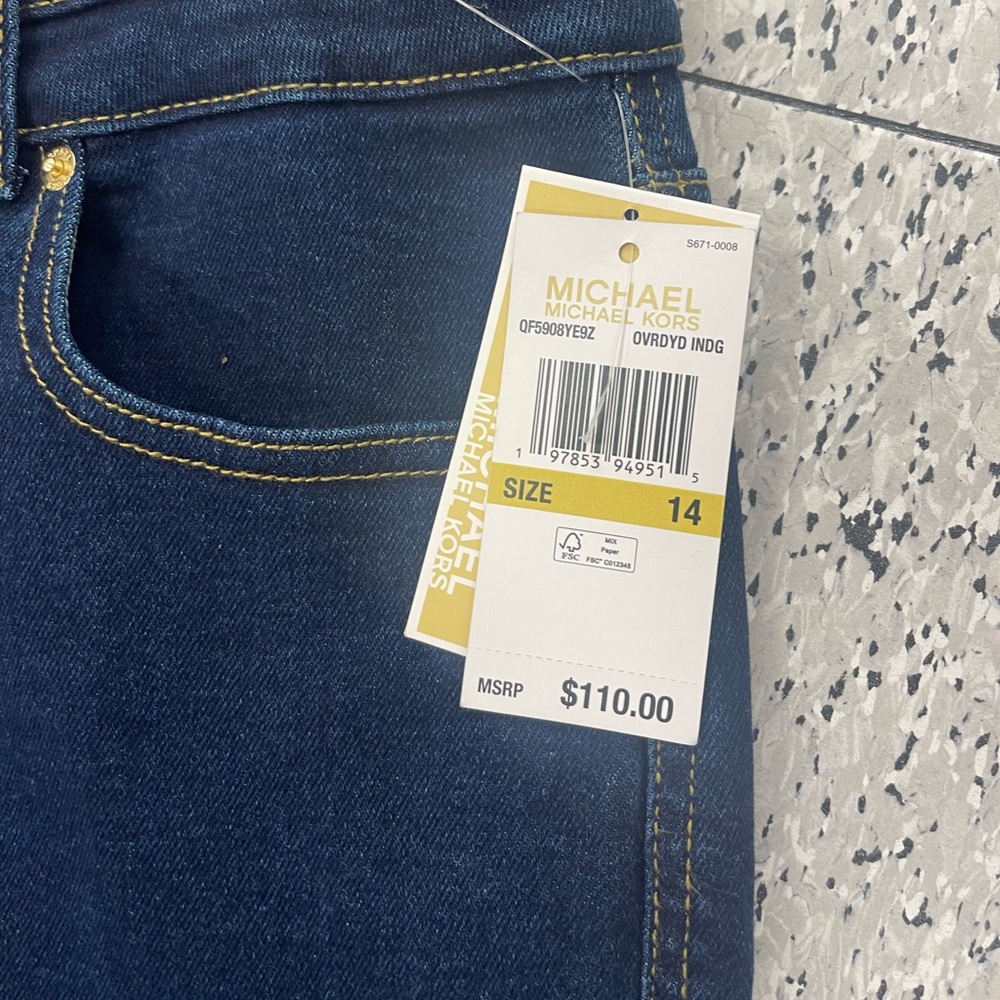 Michael Kors Indigo Boyfriend Jeans
